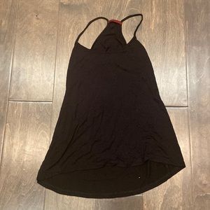 BKE Red Racerback tank